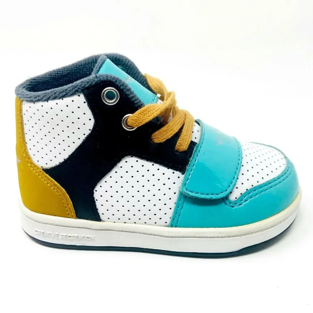Creative Recreation Cesario Black Wheat Aqua White Toddler Baby Sneakers